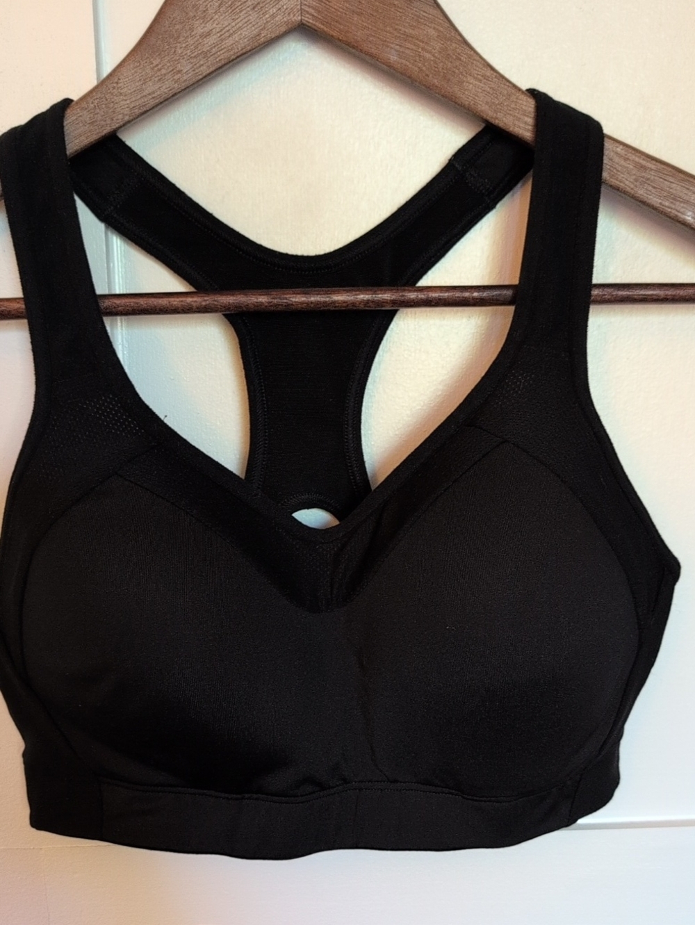 Target Black Racerback Sports Bra with Molded Cups